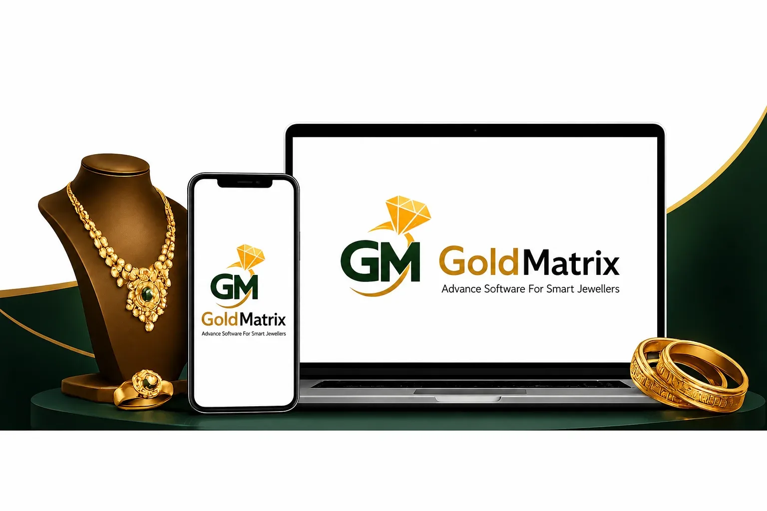GoldMatrix Jewellery ERP Dashboard